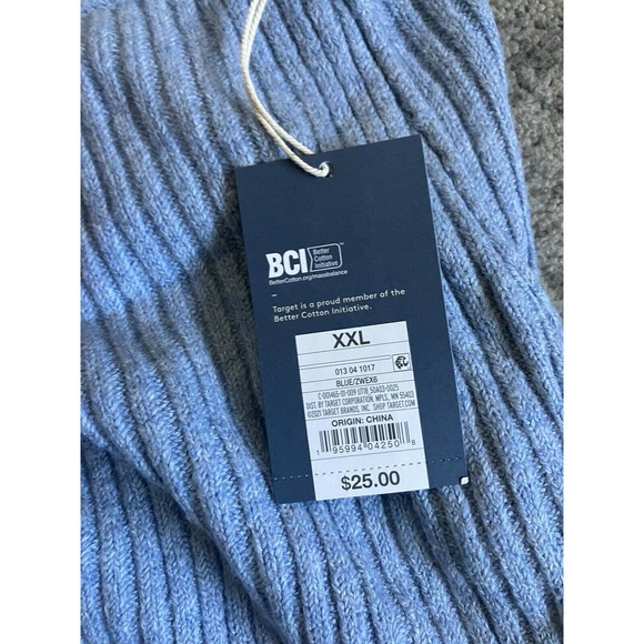 Women’s Universal Threads Knitted Drawstring Pants Size XXL Blue Q9 - Picture 8 of 8